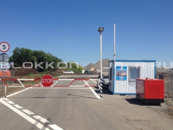 Контрольно-пропускной пункт (КПП) для строй объекта Аэропорт Южный в Балашове